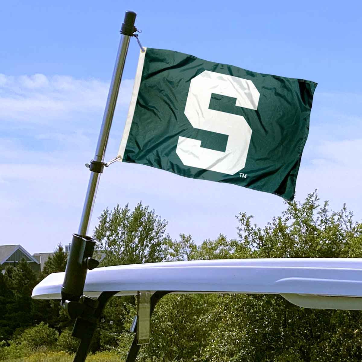 Michigan State Spartans Golf Cart Flag 12x18 NCAA Licensed Team Banner