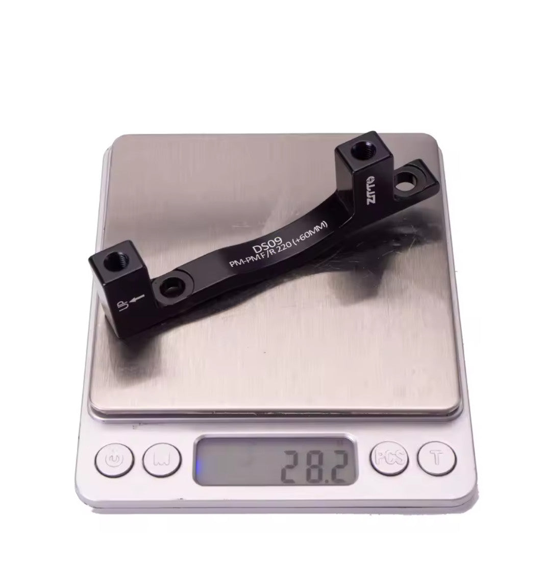 Cycling Brake Caliper Adapter 160 to 220mm Disc Brake +60mm Offset