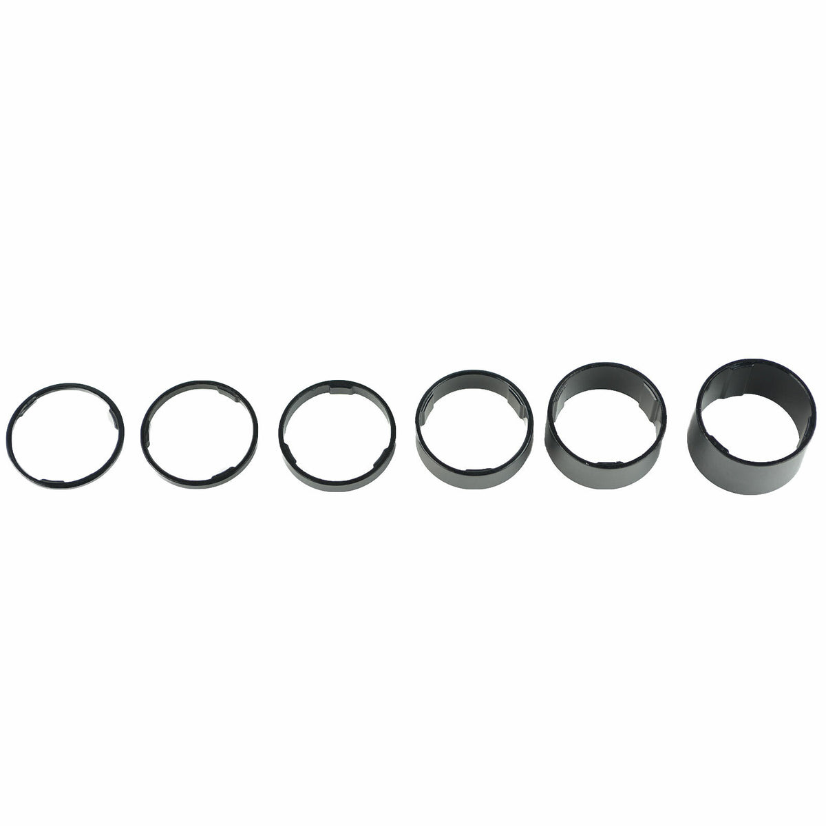 Lightweight Bicycle Headset Spacer Set 1-1/8 Inch Alloy Cycling Components