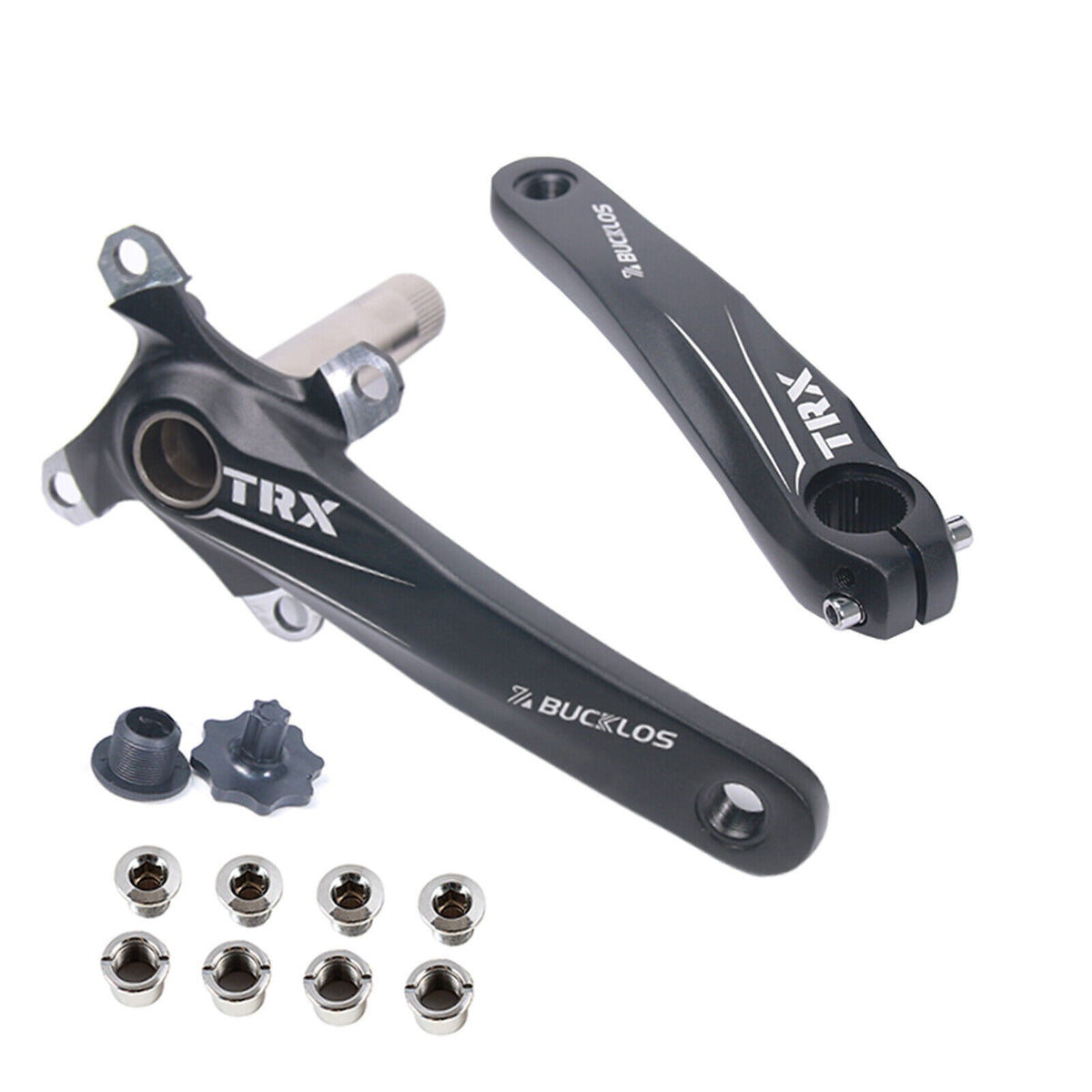 Mountain Bike Crankset 104mm BCD Narrow Wide Chainring 170mm Arm