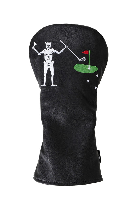 Pirate Golf Club Driver Headcover Blackbeard Queen Anne's Revenge Embroidered