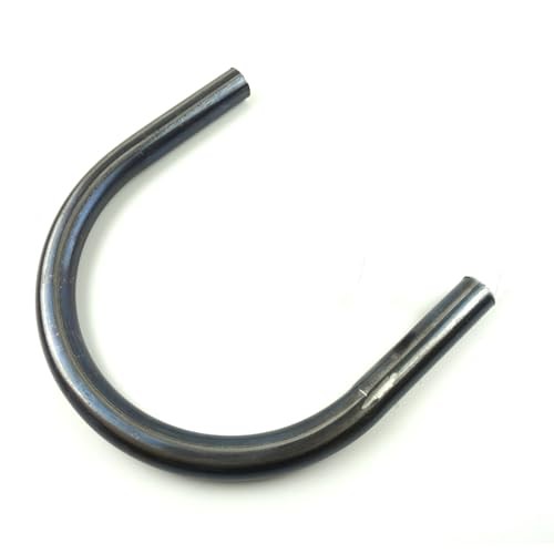 Retro Motorcycle Seat Frame Hoop Loop - Flat Tube 230mm/9.06in