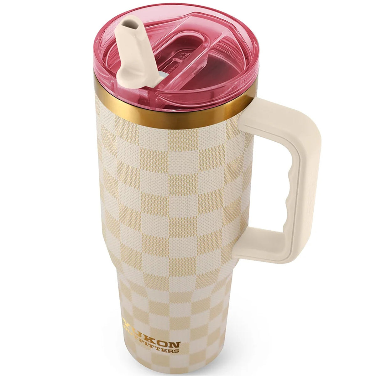 40oz Vacuum Insulated Tumbler with Leakproof Lid and Handle - Yukon Outfitters