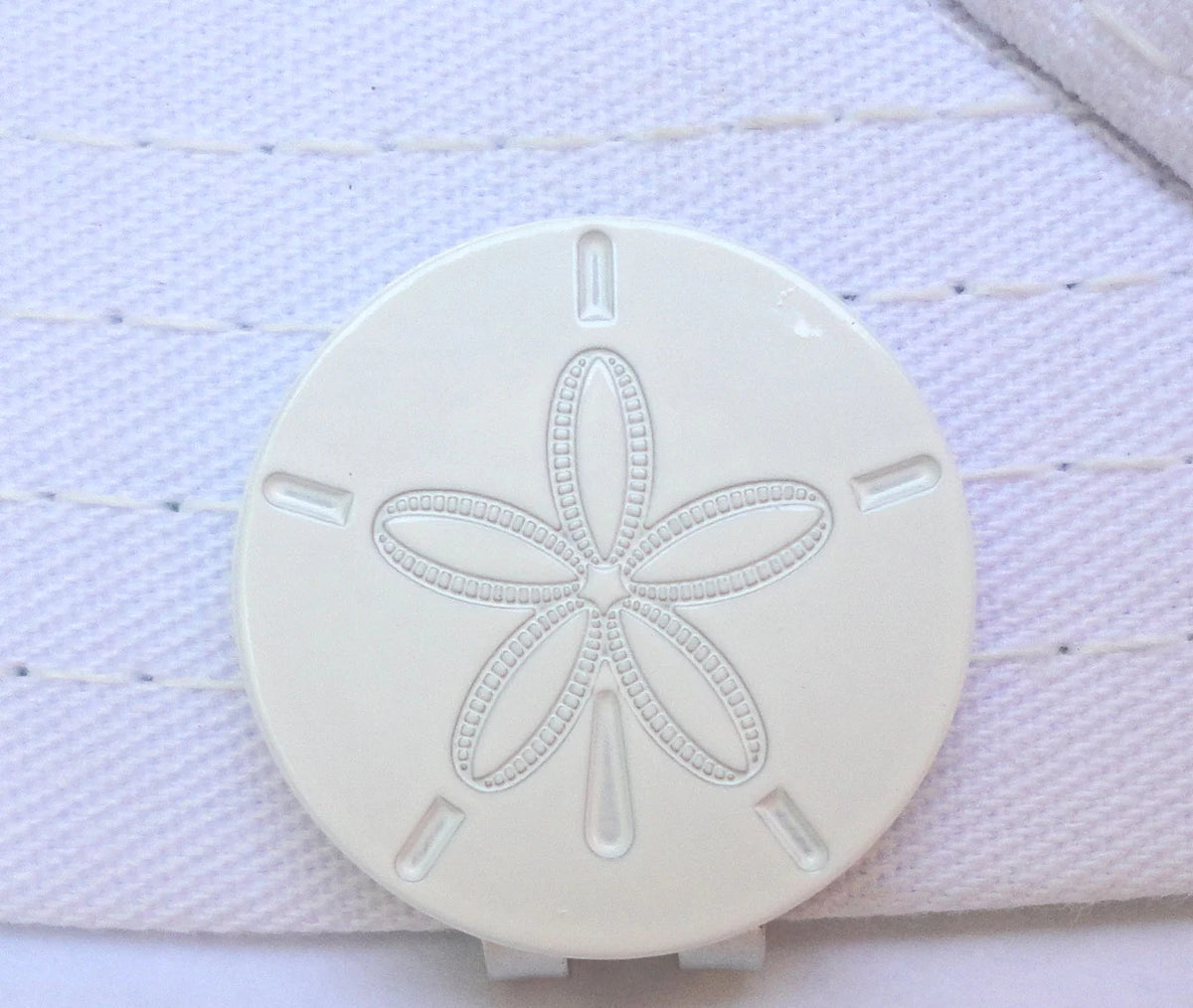 Sand Dollar Golf Ball Marker - Non-Magnetic Decorative Accessory