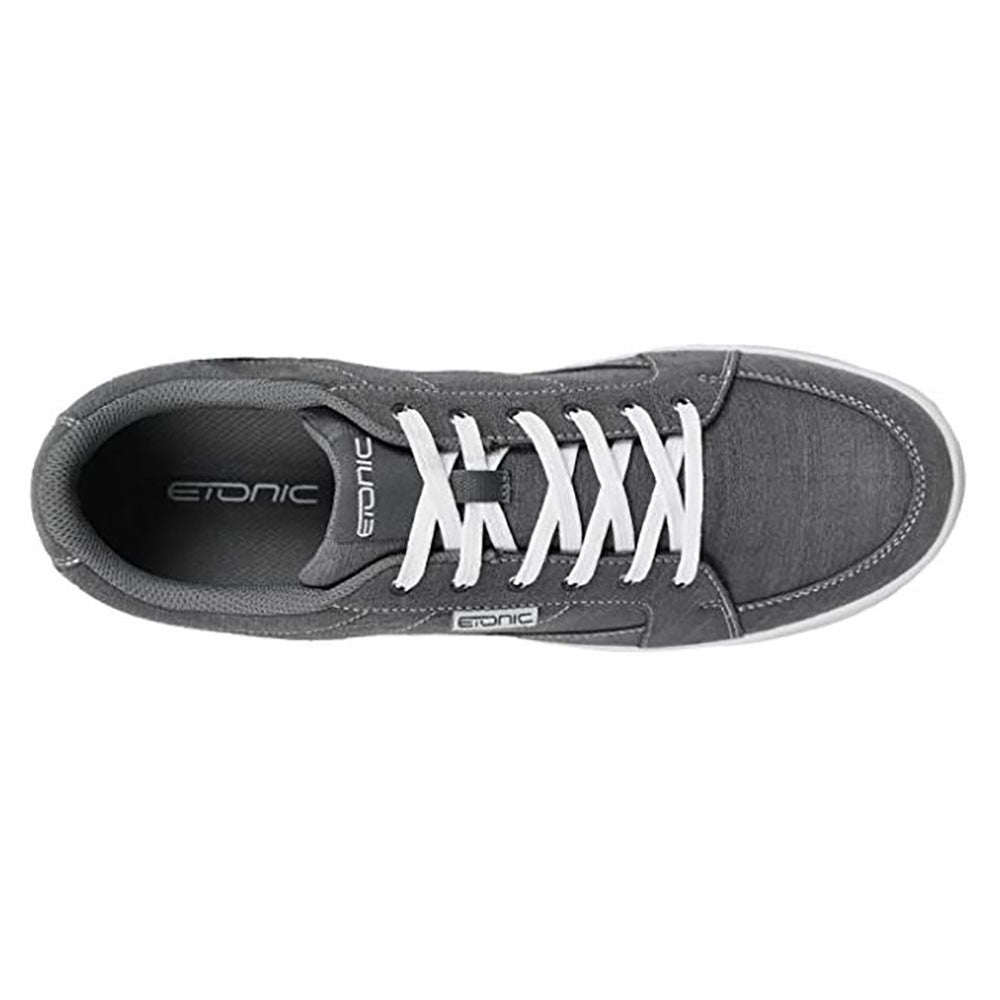 Men's Golf Shoes Waterproof Casual Athletic Sneakers Dark Gray White 8M