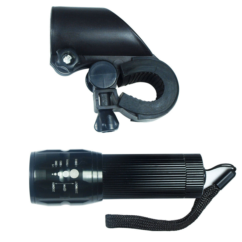 240 Lumens LED Bike Front Light with Mount - Cycling Head Torch
