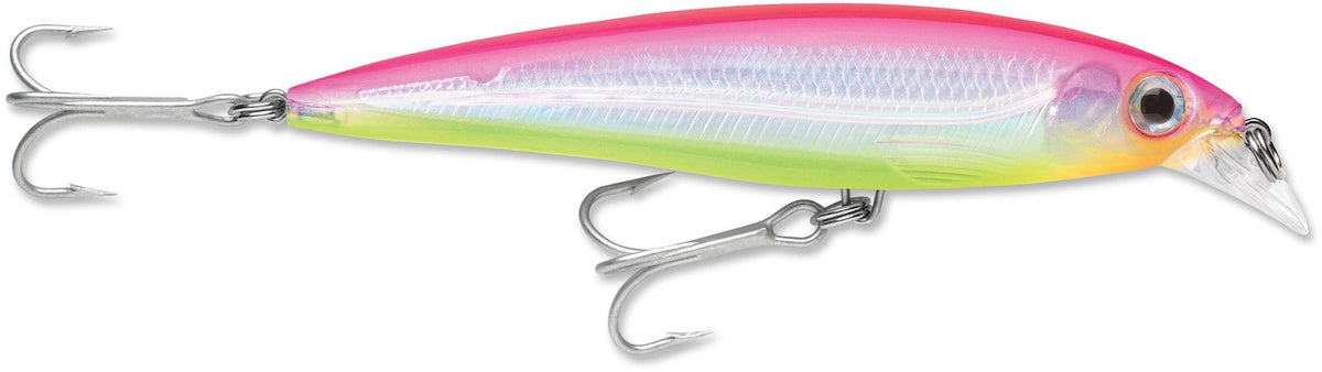 Saltwater Fishing Lure 4 Inch X-Rap SXR-10 Ripbait with 3X Steel Hooks