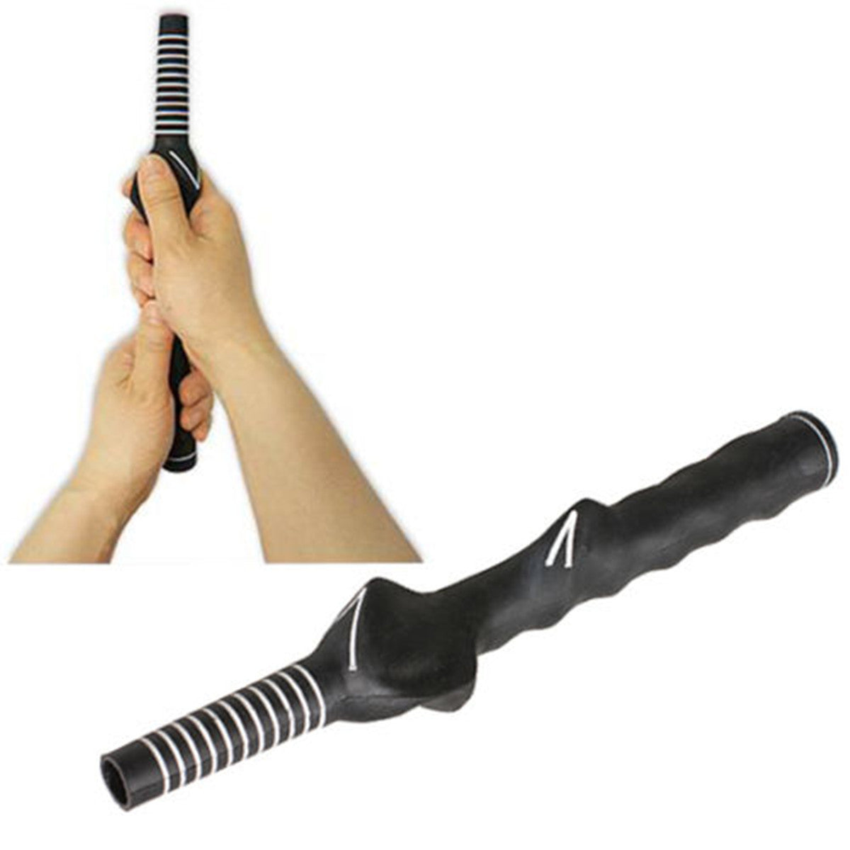 Junior Golf Swing Training Grip (2 Pack) - Left or Right Handed Kids Practice Aid