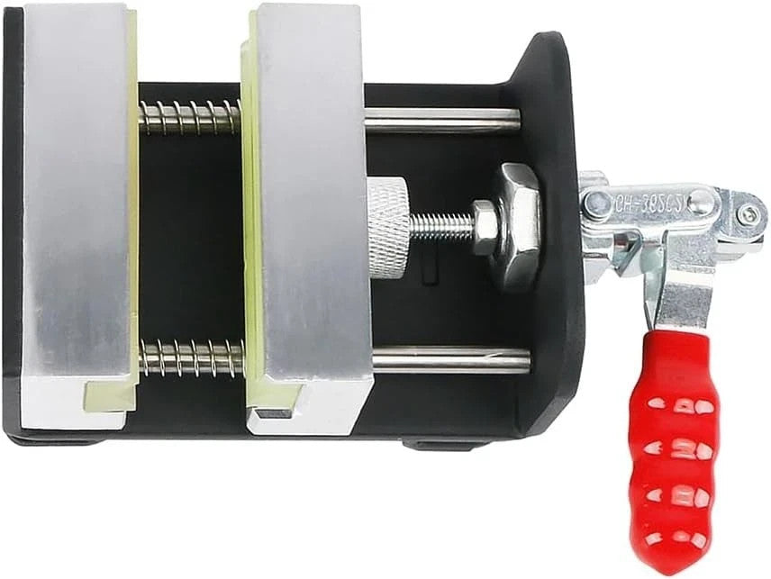 Golf Club Shaft Clamp Tool for Regripping and Adjustment - Black Ash