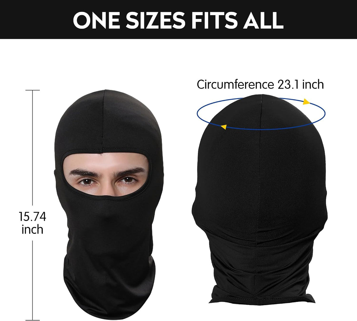 Balaclava Face Mask Ski Mask for Men Women 1-6 Pack