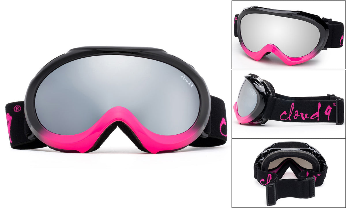 Kids Snow Ski Goggles Dual Lens Youth Ski Goggle with Pouch - Multiple Colors