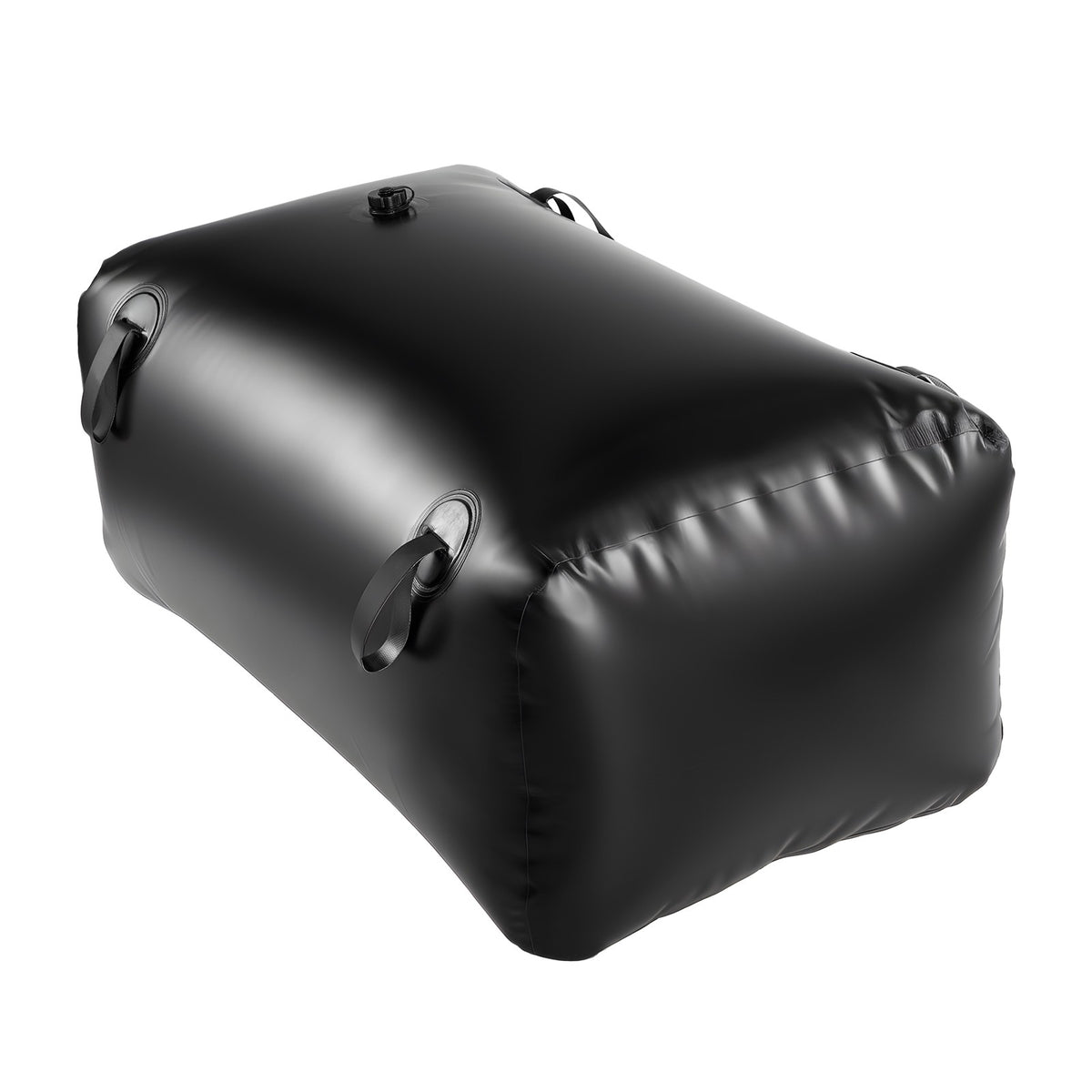 Collapsible Water Storage Bladder - 63.4 Gallon Heavy-Duty PVC Tank for Outdoor Use
