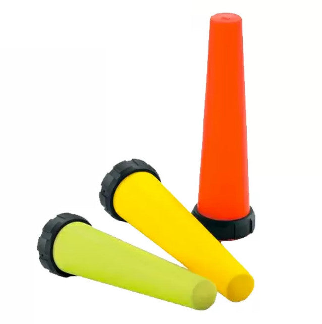 High-Visibility Safety Wand for Flashlights - Emergency, Roadside, Industrial Use