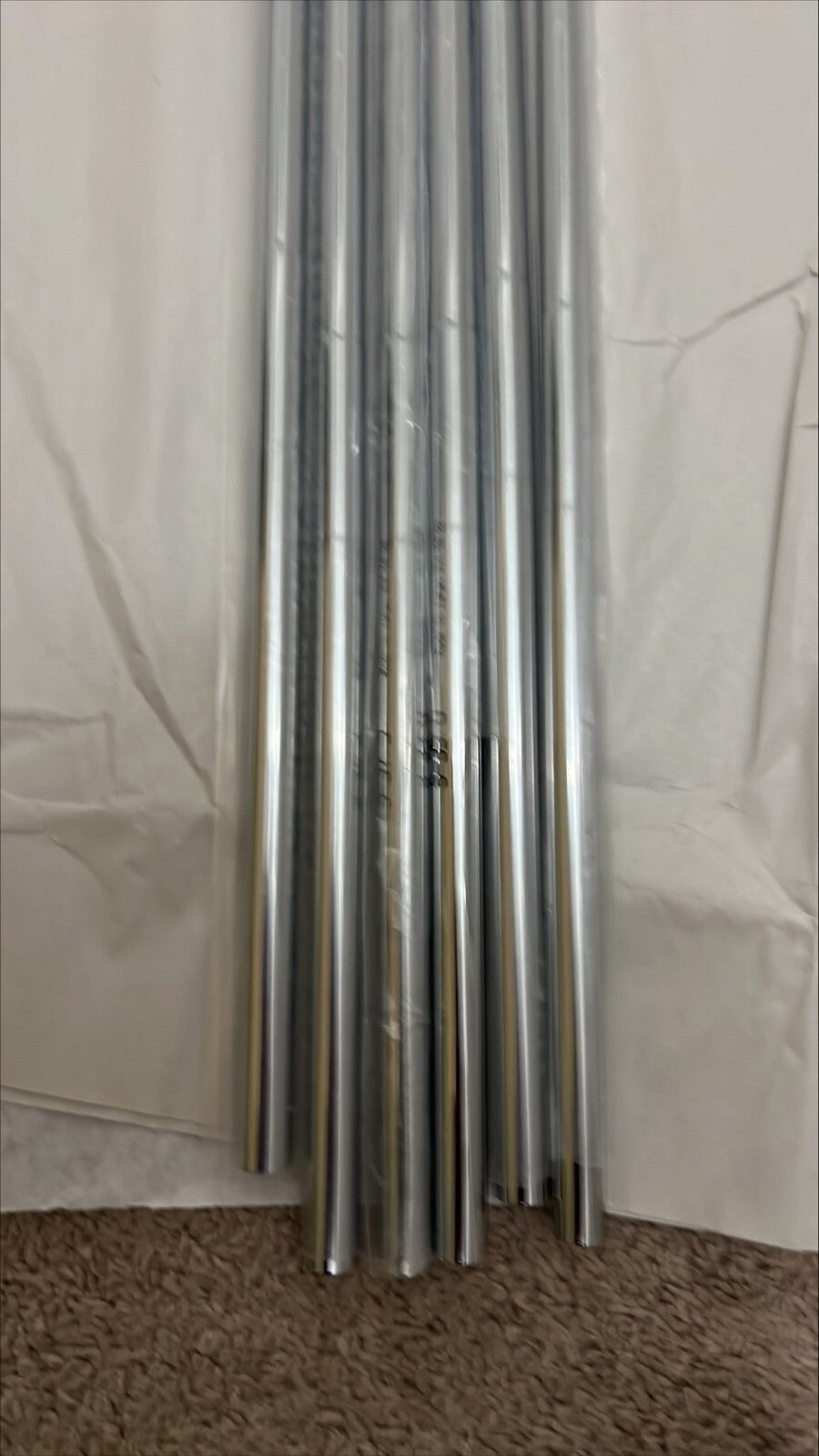 Nippon N.S.PRO 950GH Steel Iron Shaft Set Taper Tip Regular/Stiff Flex Golf