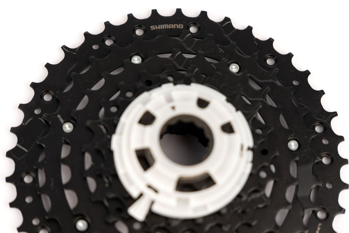9-Speed E-Bike Cassette 11-41T LINKGLIDE Black - Durable Shimano Drivetrain