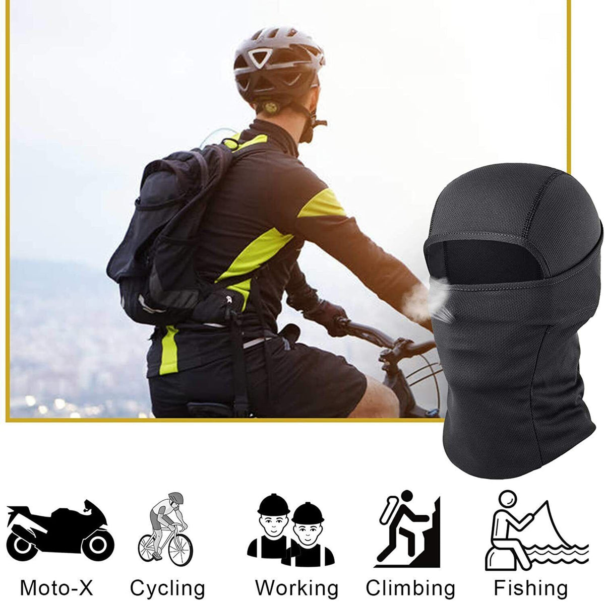 Balaclava Face Mask UV Protection Ski Tactical Mask for Men Women