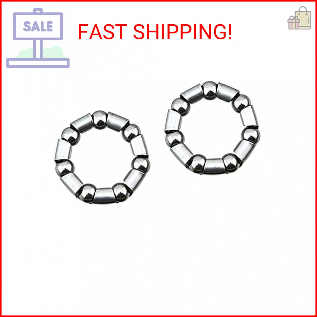 Bicycle Crank Bearing Set 5/16 Inch Ball Size for Bike Cranks - Multiple Balls