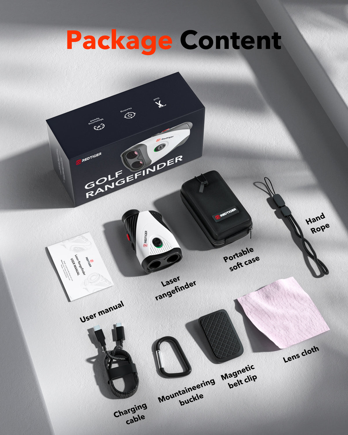 Laser Range Finder for Golf 1200 Yards Slope 7X Magnification