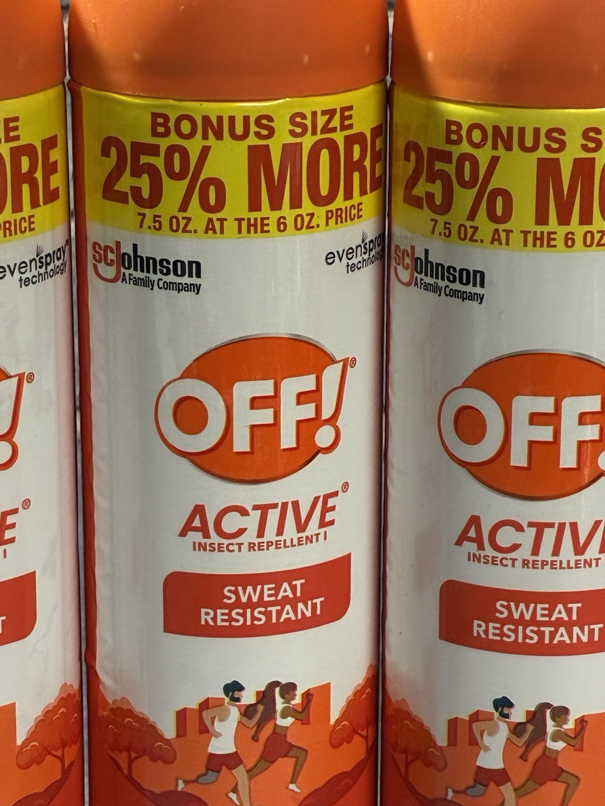 Mosquito Insect Repellent Spray 7.5oz Sweat-Resistant Outdoor Protection