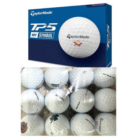 Practice Golf Balls - 2 Dozen Tour-Performance TP5 Golf Balls