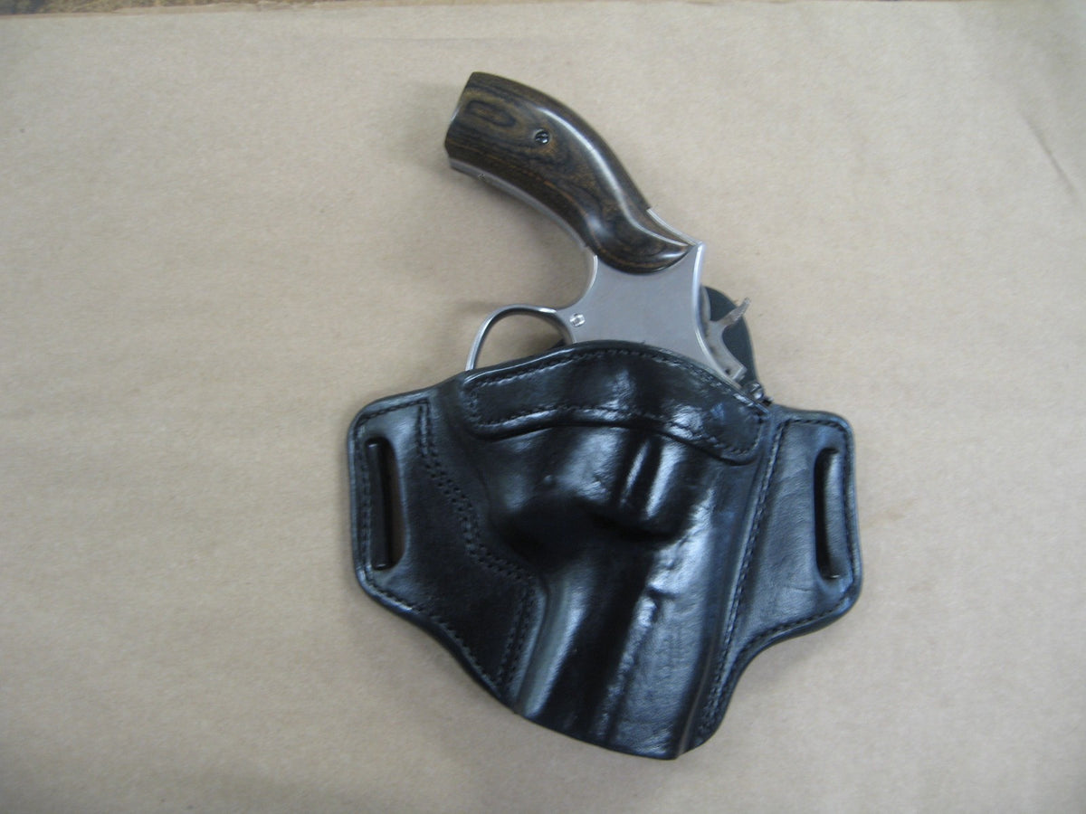 Leather OWB Pancake Holster for Taurus Revolvers - Custom Fits All Variants