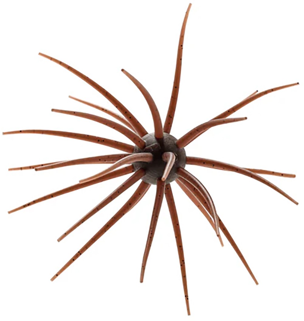 Fishing Soft Plastic Urchin Bait - 17mm Durable Lure for Drop Shot & Topwater