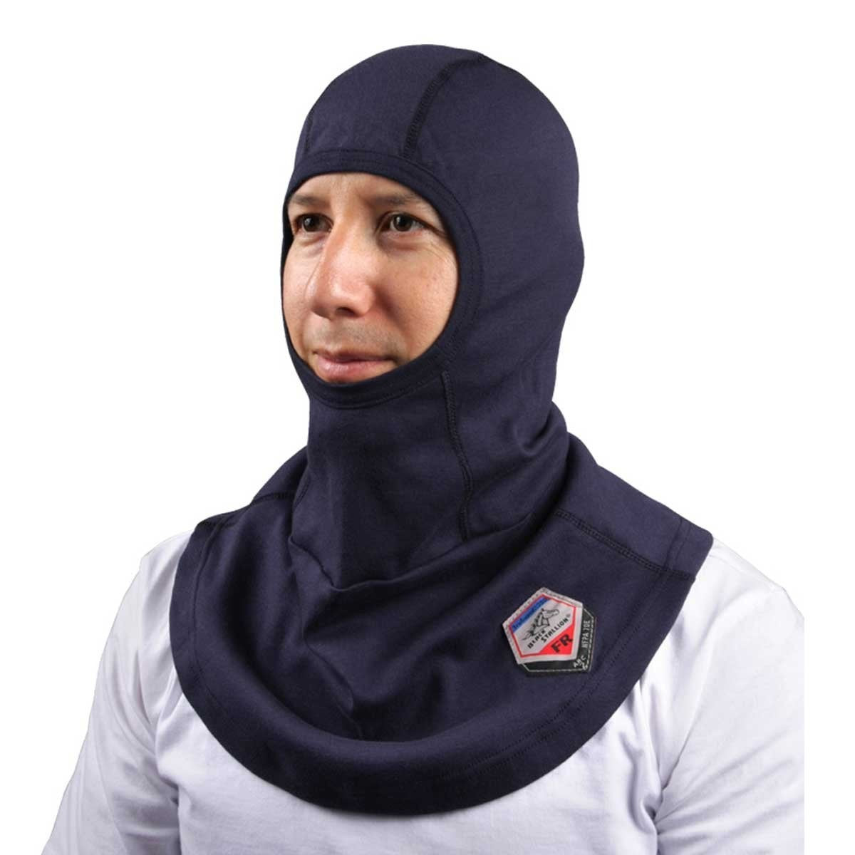 Arc Rated FR Cotton Balaclava Black One Size Safety Gear NFPA 70E