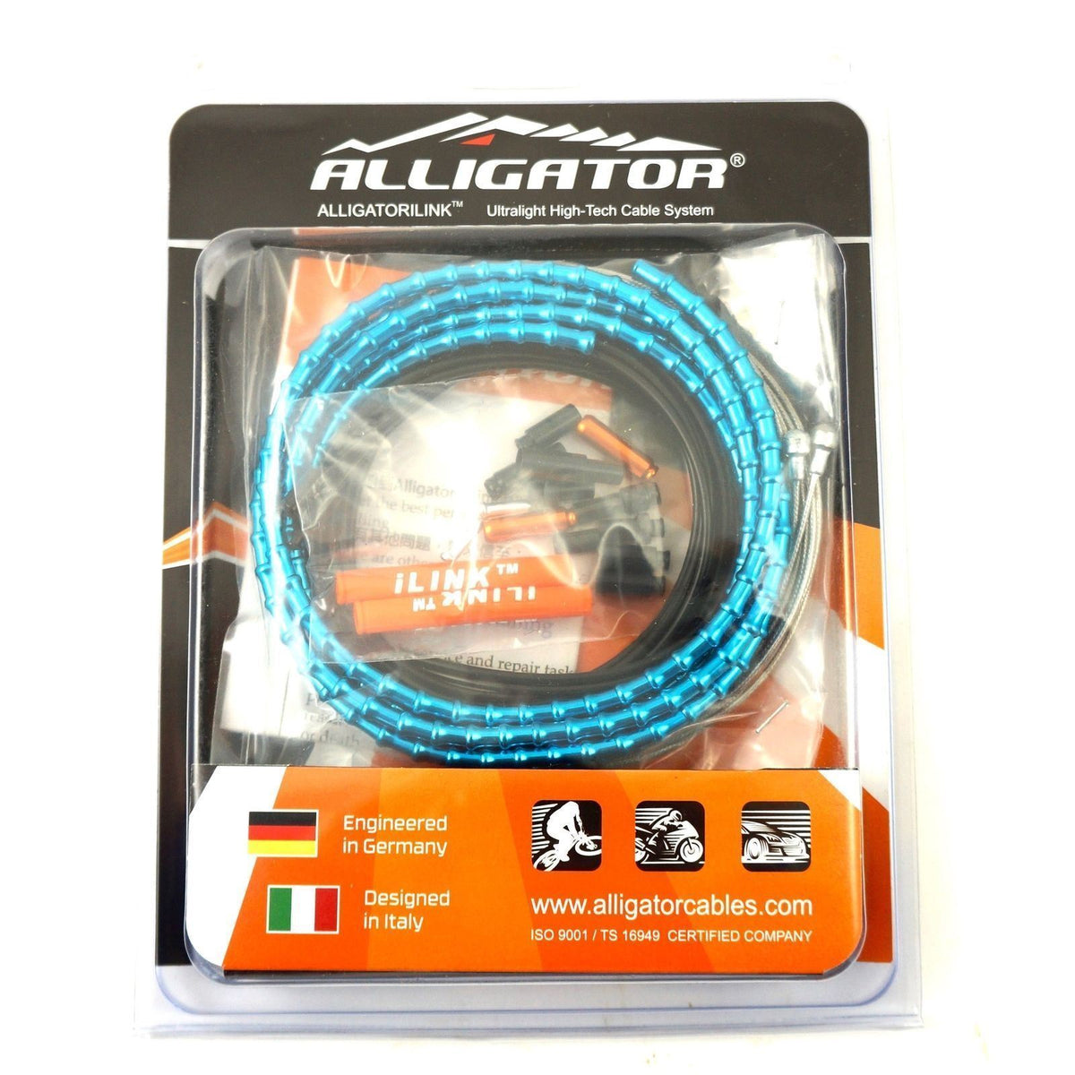 Road Bike Brake Cable Set - Alligator I-Link 5mm, 6 Colors