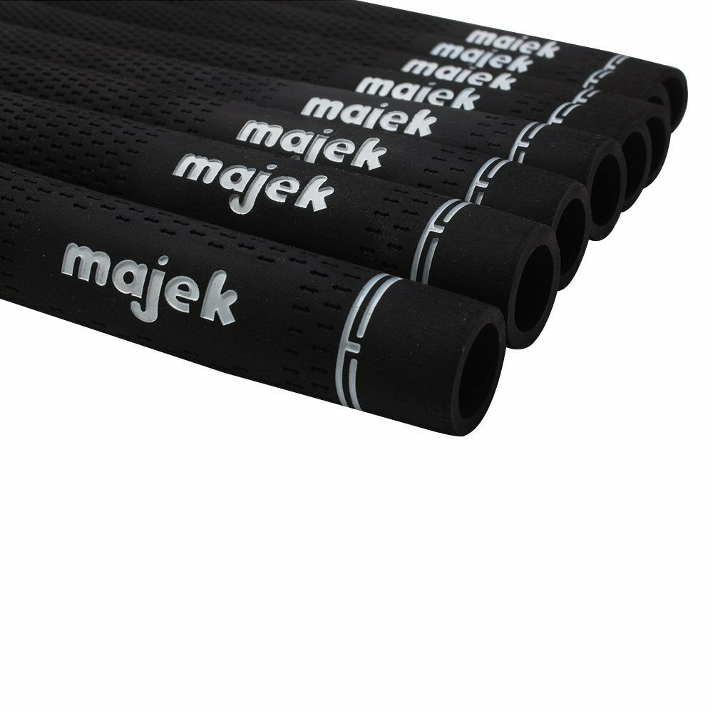 Golf Grip Kit with 8 Jumbo Tour Pro Rubber Grips & Installation Supplies