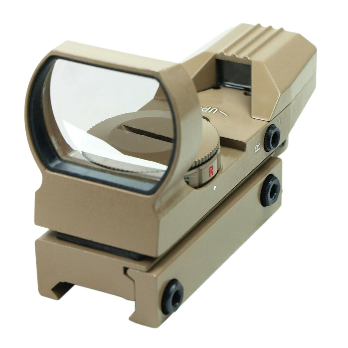 Tactical Holographic with Red/Green Dot & Rail Mount - Tan