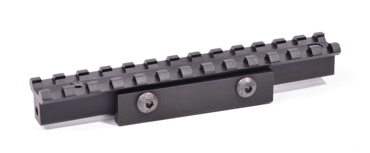 Revolver Rail for Dan Wesson Vent Rib Barrel Black Aluminum