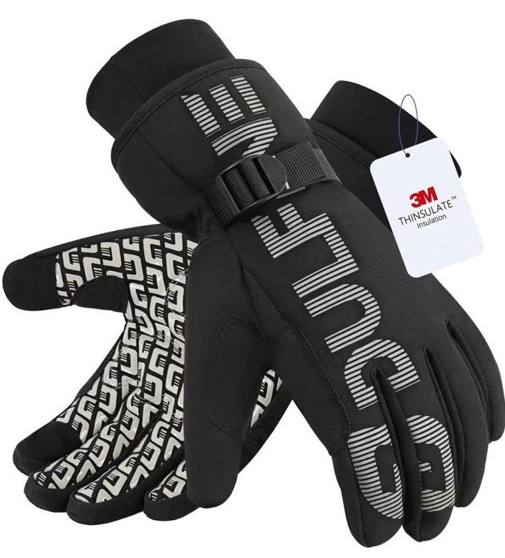 Thermal Waterproof Breathable Gloves for Outdoor Activities - Size M