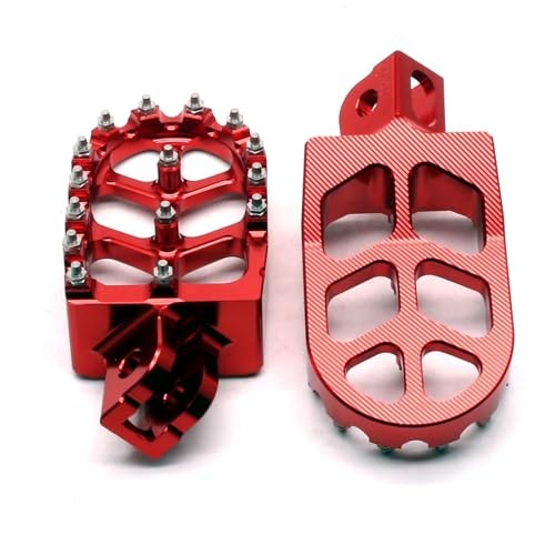 Motorcycle Front Foot Pegs for GROM, Monkey, Dax 125 2025 - CNC Aluminum, MX Style Grip