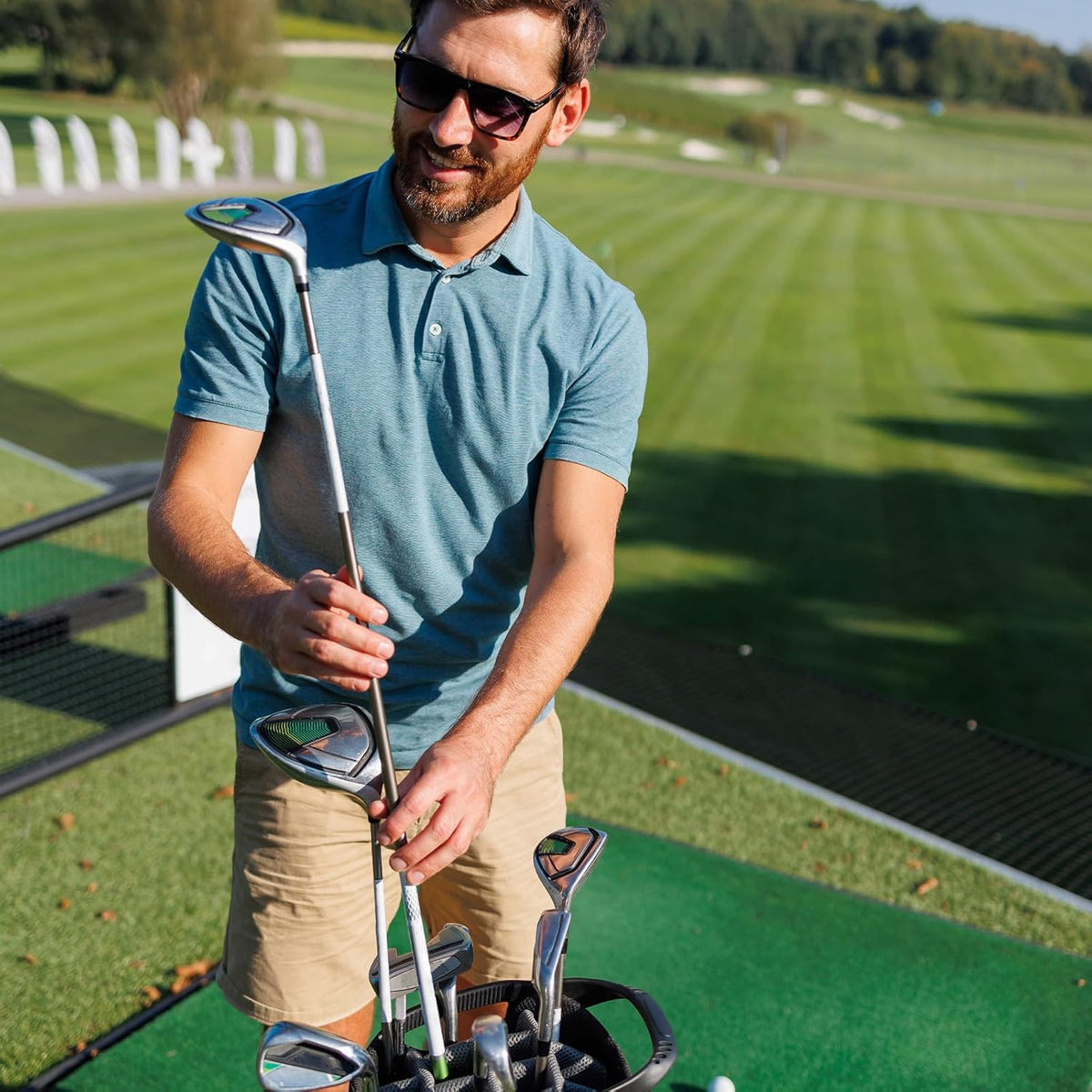 Golf Club Shaft Extension Rod - 5 Inch Carbon Fiber Putter Extender