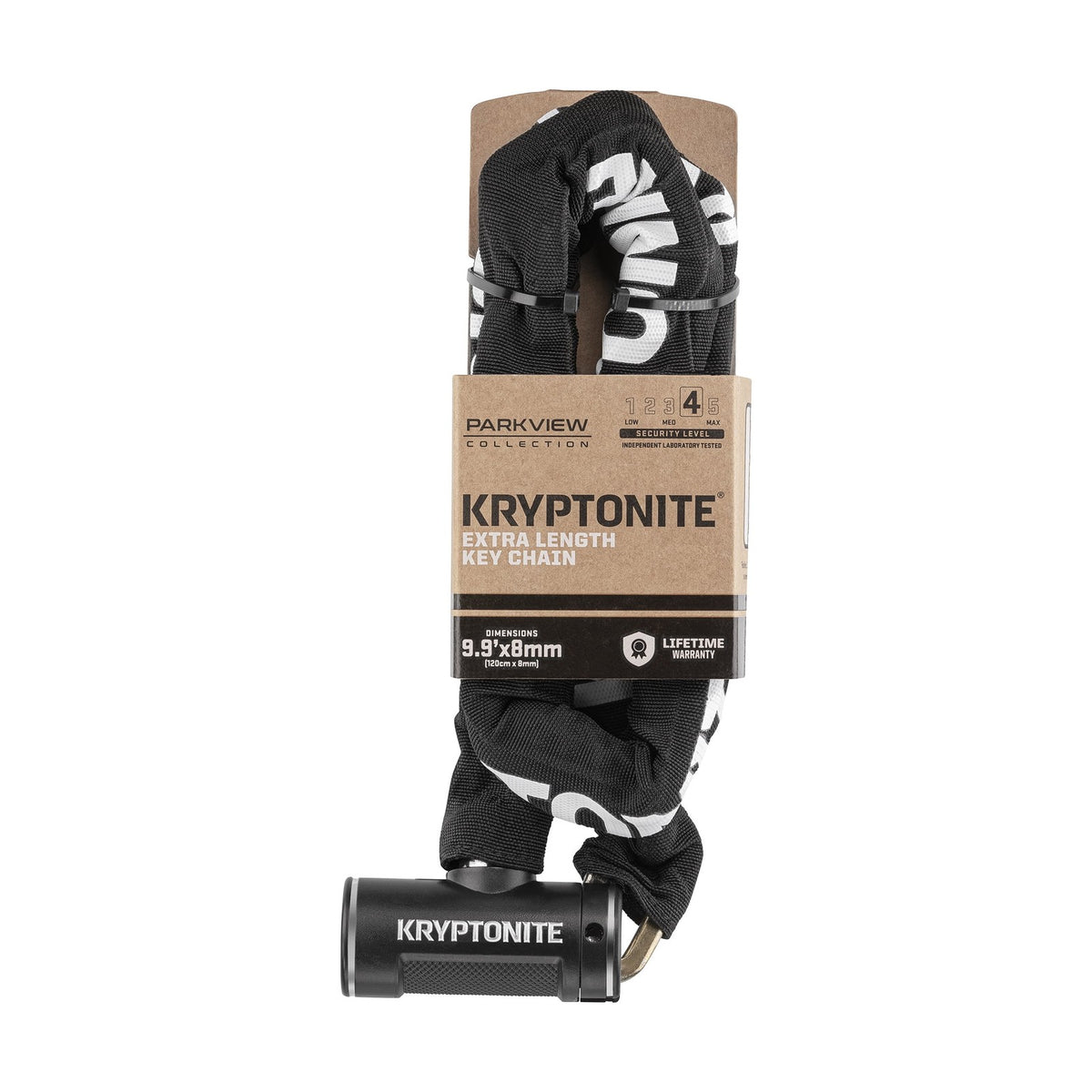 Extra Long Bicycle Chain Lock 3.9ft Hardened Steel Security Chain
