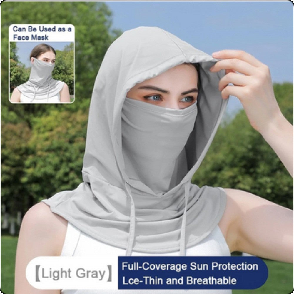 Cooling 3-in-1 Face Mask Sun Shield UV Protection Balaclava for Outdoor Sports