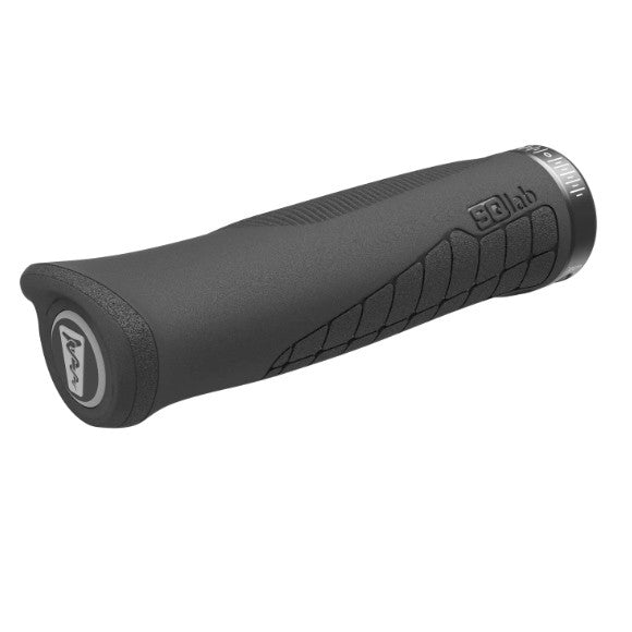 Ergonomic Bike Handlebar Grips with Vibration Dampening - Small Black