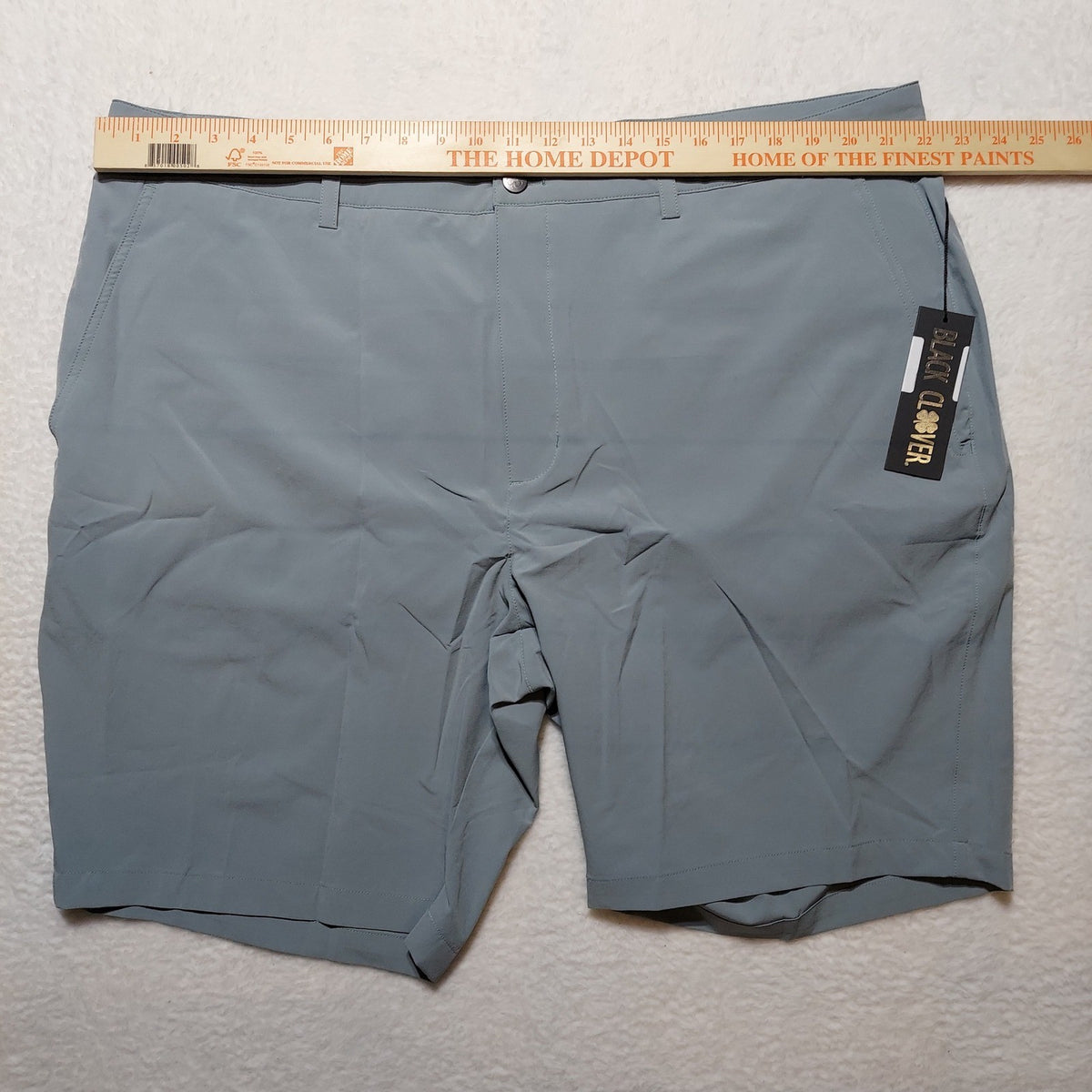 Men's Golf Shorts Light Grey Performance Stretch Athletic Apparel