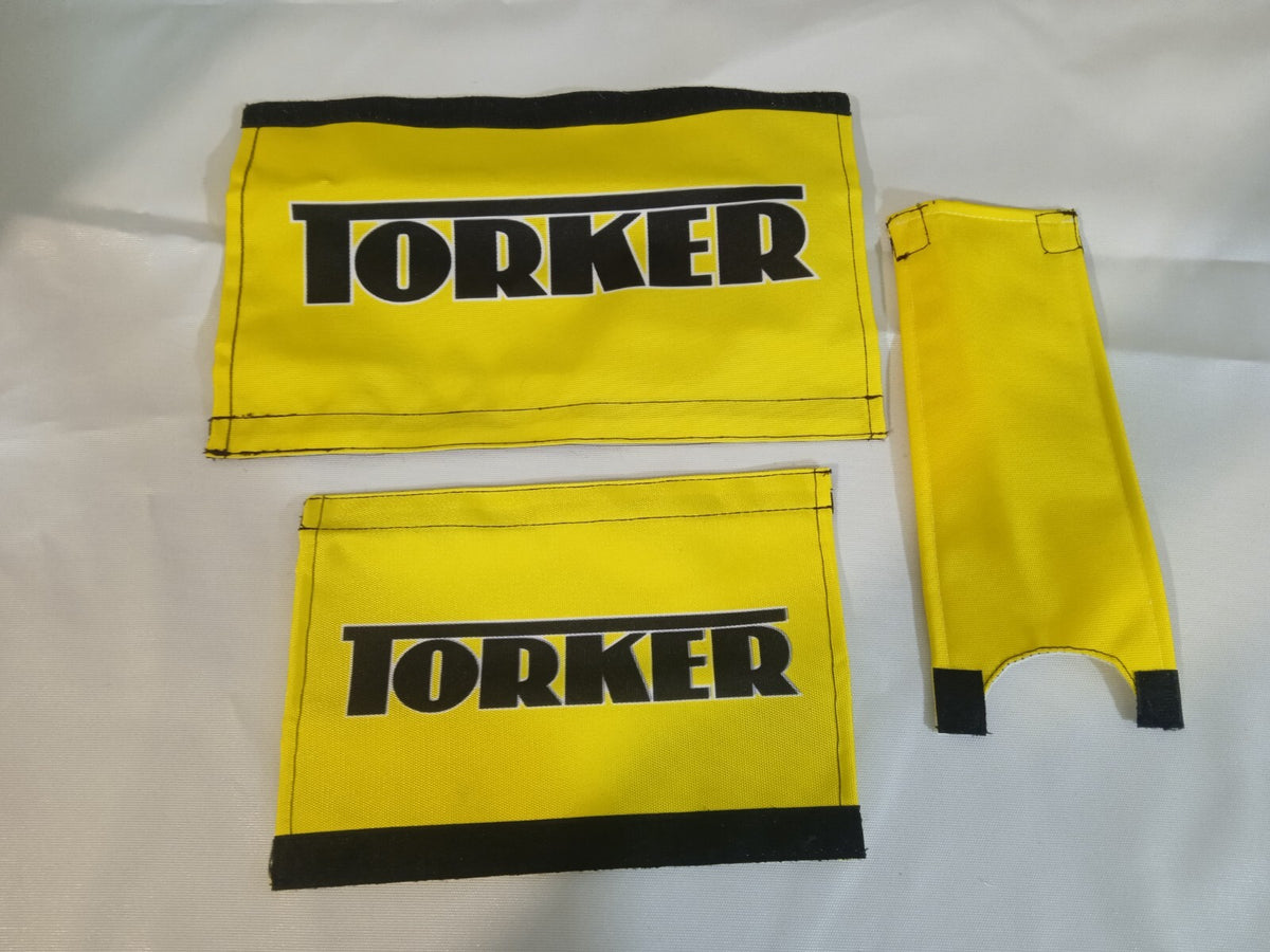 BMX Handlebar Top Tube Foam Pad Set for Classic Bikes - Bright Colors