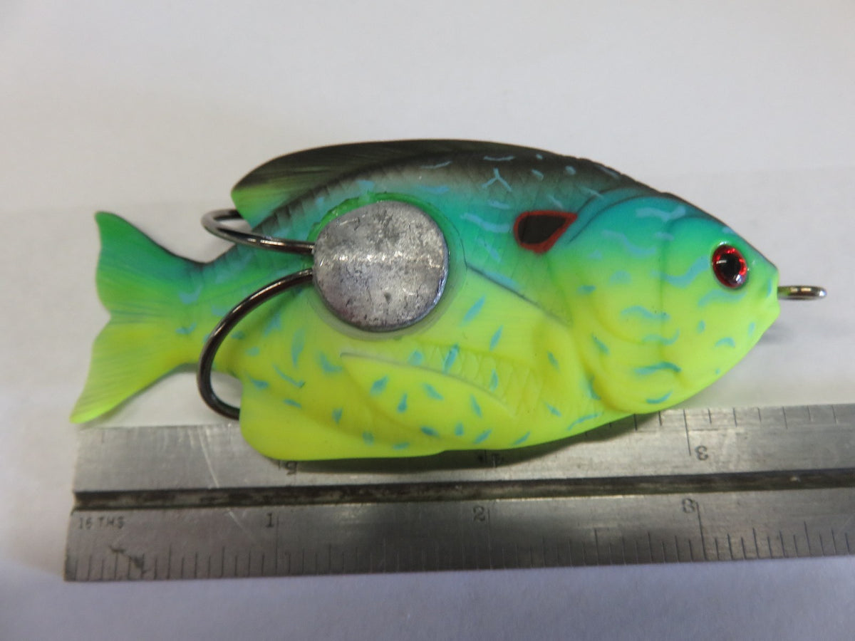 3-1/2 Inch Sunfish Topwater Fishing Lure for Freshwater Bass & Trout