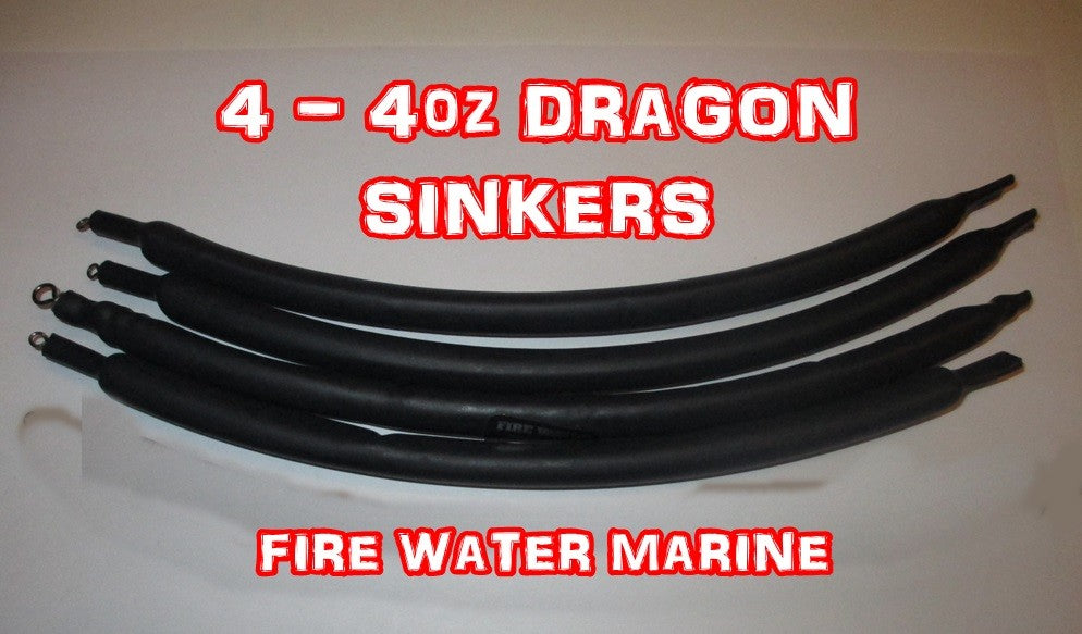 Flexible Snagless Drifting Sinkers for Catfish Fishing - 1oz, 2oz, 4oz