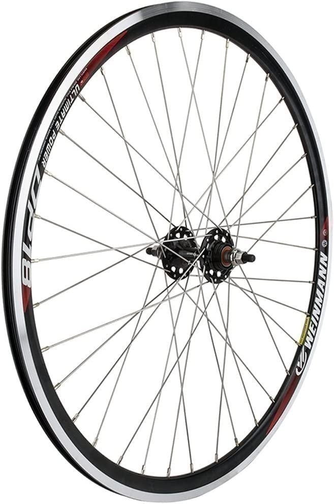 700c Rear Bicycle Wheel - Fixed/Freeflip-Flop Hub, Black, 36H