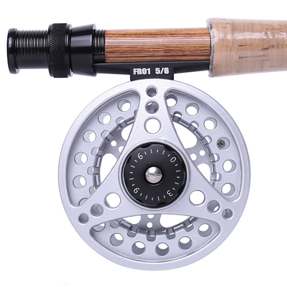 Fly Fishing Reel Aluminum Large Arbor 3/4 5/6 7/8WT Hand-Change