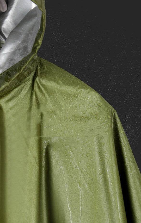 Waterproof Military Poncho for Camping and Hiking, US Army Style