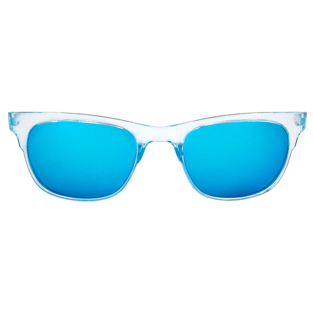 Polarized Blue Mirror Sunglasses for Men and Women - Impact-Resistant Frame