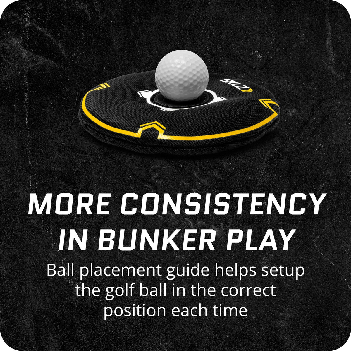 Golf Bunker Training Aid with 3 Discs for Sand Trap Practice