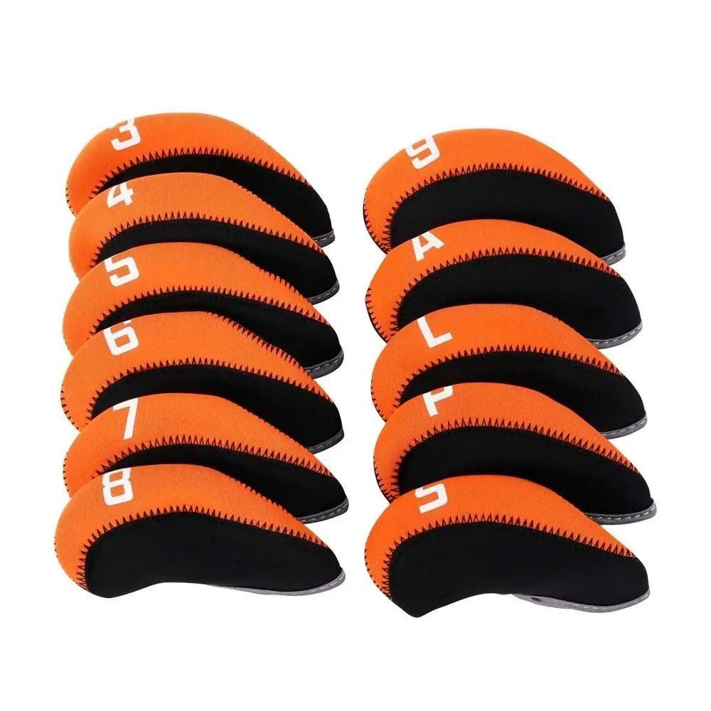 11Pcs Golf Head Cover Set for Irons - Protect Your Golf Clubs