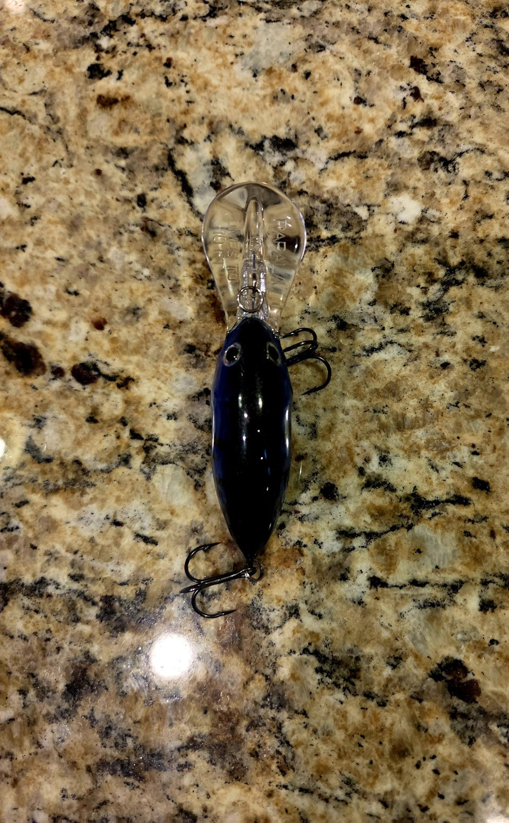 Custom Painted Bruised Crankbait - Durable Balsa Wood Fishing Lure
