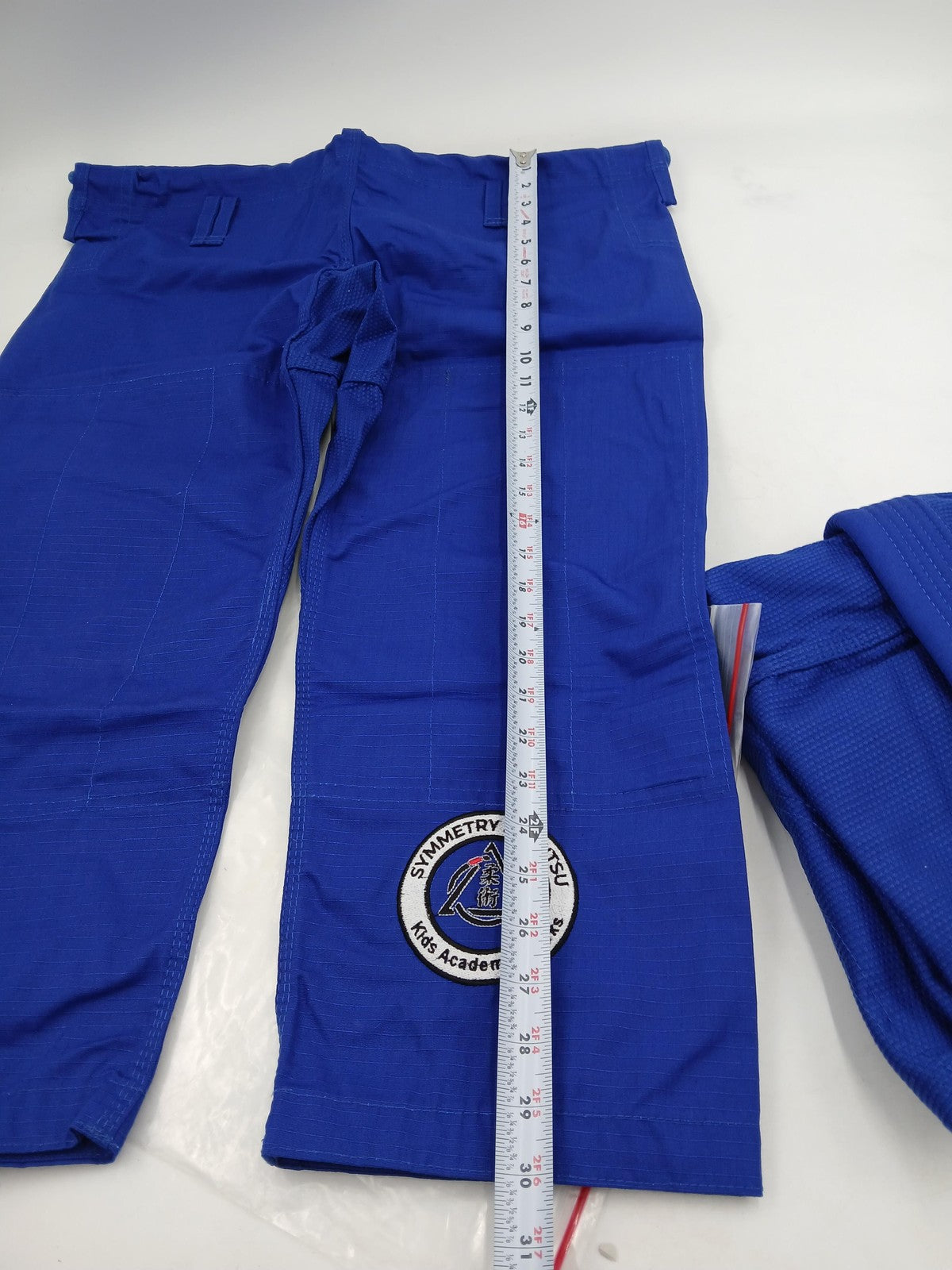 Kids Blue Jiu-Jitsu Gi Uniform Set for Boys M3 with White Belt 380 GSM