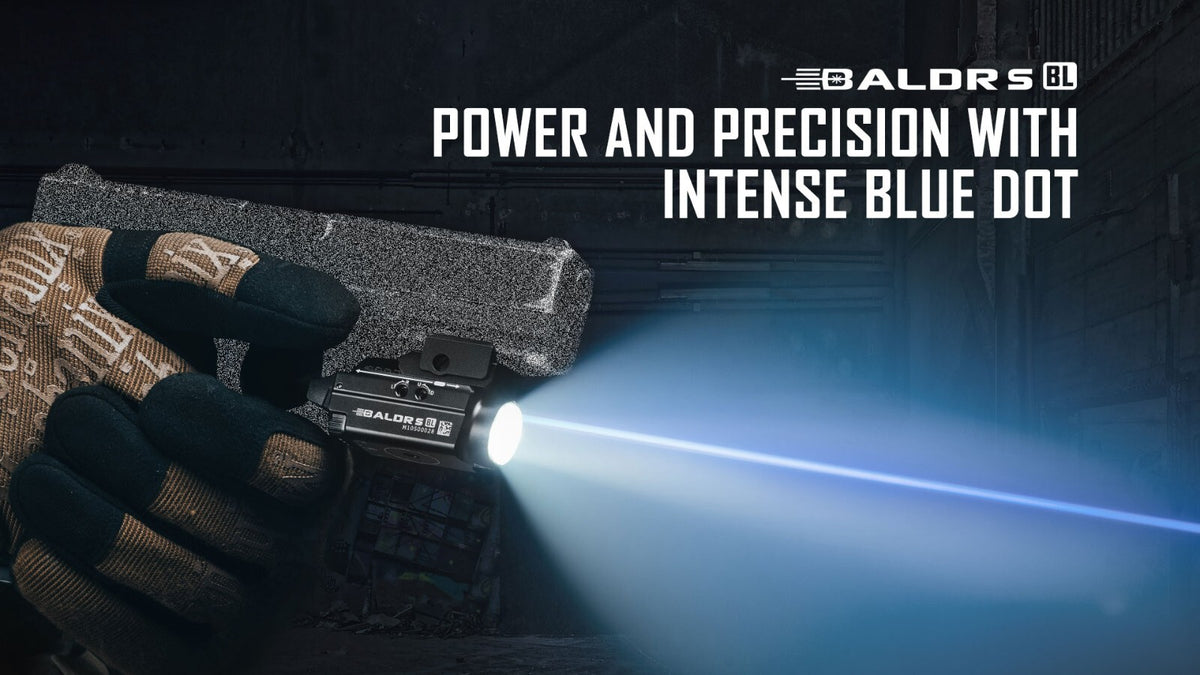 Rechargeable with Blue Laser - 800 Lumens